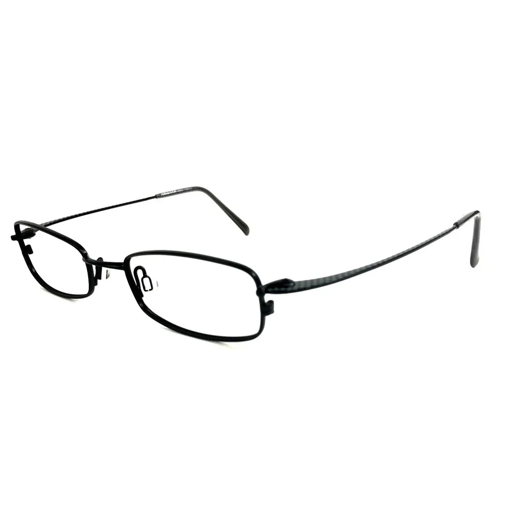 Aristar Eyeglasses Frames COLOR038 6953 Black Gray Carbon Fiber 50-20-145